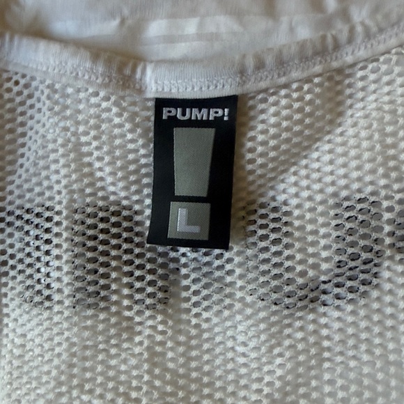 MEAT White Mesh Tank Top - Picture 2 of 3